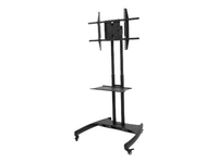 Peerless Tru Vue TRVT560 cart - for flat panel - powder coat,  smooth matte black