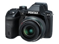 Pentax X-5 - Digital camera - compact - 16.0 Mpix - 26 x optical zoom - black