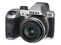 Pentax X-5 - Digital camera - compact - 16.0 Mpix - 26 x optical zoom - silver