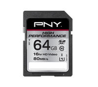 PNY High Performance Class 10 SDXC Memory Card - 64 GB
