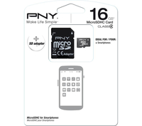 PNY Premium Class 4 microSD Memory Card - 16 GB