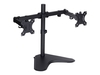 Proper Dual Arm Cantilever Desk Monitor Mount - stand - for 2 LCD displays