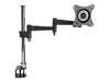 ProperAV - mounting kit - extendable - for flat panel - black