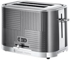 RUSSELL HOBBS Geo Steel 2-Slice Toaster - Silver