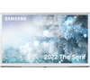 SAMSUNG The Serif QE43LS01BAUXXU 43" Smart 4K Ultra HD HDR QLED TV with Bixby,  Alexa & Google Assistant - Cloud White
