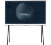 SAMSUNG The Serif QE43LS01BGUXXU 43" Smart 4K Ultra HD HDR QLED TV with Bixby & Amazon Alexa - Cloud White