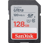 SANDISK Ultra Class 10 SDXC Memory Card - 128 GB