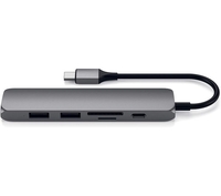 SATECHI Slim Multi Adapter V2 6-port USB Type-C Connection Hub