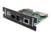 Schneider Electric Network Management Card 3 with Environmental Monitoring and Modbus - remote management adapter - SmartSlot - Gigabit Ethernet