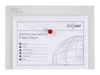 Snopake Polyfile - document wallet - for A5 - capacity: 75 sheets - clear,  transparent blue,  transparent red,  transparent green,  transparent yellow (pack of 5)