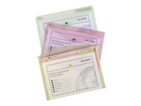 Snopake Polyfile - document wallet - for Folio,  A4 Plus - capacity: 100 sheets - clear (pack of 5)