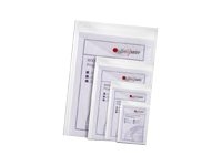 Snopake Polyfile P - document wallet - for A4 - capacity: 80 sheets - clear (pack of 5)