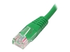 StarTech.com 1 ft Green Cat5e / Cat 5 Molded Patch Cable 1ft - patch cable - 0.3 m - green