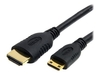StarTech.com 1 ft High Speed HDMI Cable with Ethernet- HDMI to HDMI Mini - HDMI with Ethernet cable HDMI to mini HDMI - 30 cm