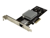 StarTech.com 1 Port 10G PCIe Network Card - 10GBase-T / NBASE-T - RJ45 Port - Intel X550 Chipset - Ethernet Card - Network Adapter - Intel NIC Card (ST10000SPEXI) - network adapter - PCIe 2.0 - 10Gb Ethernet x 1
