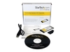 StarTech.com 1 Port Flush Mount ExpressCard USB 3.0 Card Adapter - USB adapter