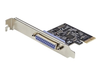 StarTech.com 1-Port Parallel PCIe Card,  PCI Express to Parallel DB25 LPT Adapter Card,  Desktop Expansion Controller for Printer,  SPP/ECP - parallel adapter - PCIe - IEEE 1284