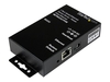 StarTech.com 1 Port RS232 Serial Ethernet Device Server - PoE Power Over Ethernet - Serial over IP Device Server Adapter - PoE-Powered (NETRS2321POE) - device server