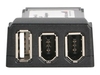 StarTech.com 1 Port USB 2.0 & 2 Port FireWire ExpressCard Laptop Combo Adapter Card - USB / FireWire adapter - 2 ports