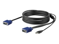 StarTech.com 10 ft. (3 m) USB KVM Cable for StarTech.com Rackmount Consoles - VGA and USB KVM Console Cable (RKCONSUV10) - video / USB cable - 3 m