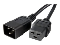 StarTech.com 10 ft Computer Power Cord - C19 to C20 - power cable - 3 m