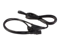 StarTech.com 10 ft Computer Power Cord Splitter IEC320 C14 to 2x IEC320 C13 - power splitter - 3 m