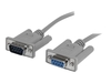 StarTech.com 10 ft DB9 RS232 Serial Null Modem Cable F/M - null modem cable - 3 m