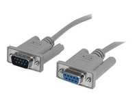 StarTech.com 10 ft DB9 RS232 Serial Null Modem Cable F/M - null modem cable - 3 m