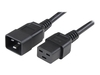 StarTech.com 10 ft Heavy Duty 14 AWG Computer Power Cord - C19 to C20 - 14 AWG Power Cable - IEC 320 C19 to IEC 320 C20 Extension Cord - power cable - 3 m