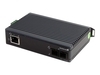 StarTech.com 10/100 Multi Mode Fiber Ethernet Industrial Media Converter SC 2 km - fibre media converter - Ethernet,  Fast Ethernet