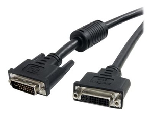 StarTech.com 10ft DVI-I Dual Link Digital Analog Monitor Extension Cable - DVI extension cable - 3.05 m