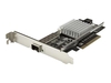 StarTech.com 10G Network Card - MM/SM - 1x Single 10G SPF+ slot - Intel 82599 Chip - Gigabit Ethernet Card - Intel NIC Card (PEX10000SFPI) - network adapter - PCIe 2.0 x8