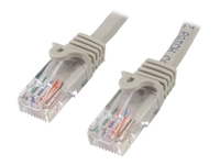 StarTech.com 10m Gray Cat5e / Cat 5 Snagless Ethernet Patch Cable 10 m - patch cable - 10 m - grey