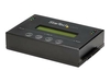 StarTech.com 1:1 Hard Drive Duplicator and Eraser for 2.5" & 3.5" SATA HDD SSD - LCD & RS-232  - 14GBpm Duplication Speed - Cloner & Wiper (SATDUP11) - hard drive duplicator