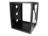 StarTech.com 12U 19in Wall Mount Side Mount Open Frame Rack Cabinet cabinet - 12U