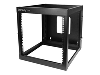 StarTech.com 12U 22in Depth Hinged Open Frame Wall Mount Server Rack rack - 12U