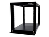 StarTech.com 12U 4 Post Server Equipment Open Frame Rack Cabinet rack - 12U