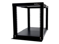 StarTech.com 12U 4 Post Server Equipment Open Frame Rack Cabinet rack - 12U