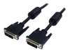 StarTech.com 15 ft DVI-I Single Link Digital Analog Monitor Cable M/M - DVI cable - 4.57 m