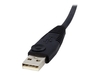 StarTech.com 15ft 4-in-1 USB Dual Link DVI-D KVM Switch Cable w/ Audio & Microphone - keyboard / mouse / video / audio cable - 4.6 m
