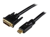 StarTech.com 15m High Speed HDMI Cable to DVI Digital Video Monitor - video cable - HDMI / DVI - HDMI to DVI-D - 15 m