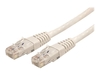 StarTech.com 15m White Cat6 / Cat 6 Molded Patch Cable 15 m - patch cable - 15 m - white