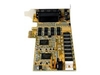 StarTech.com 16 Port Low Profile RS232 PCI Express Serial Card - Cable Included - serial adapter