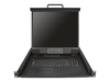 StarTech.com 16 Port Rackmount KVM Console with 6ft Cables,  Integrated KVM Switch with 19" LCD Monitor,  Fully Featured 1U LCD KVM Drawer- OSD KVM,  Durable 50, 000 MTBF,  USB + VGA Support - 19in. LCD KVM Console (RKCONS1916K) - KVM console - 19"