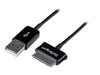 StarTech.com 1m Dock Connector to USB Cable for Samsung Galaxy Tab - charging / data cable - 1 m