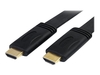 StarTech.com 1m Flat High Speed HDMI Cable with Ethernet Ultra HD 4kx2k - HDMI with Ethernet cable - 1 m