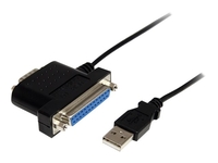 StarTech.com 1s1p USB to Serial Parallel Port Adapter Cable - parallel/serial adapter
