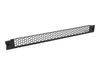 StarTech.com 1U Blanking Panel - 19in Vented Server Rack Panel - Tool-less Installation - TAA Compliant Filler Panel (RKPNLTL1UV) rack blanking panel - 1U