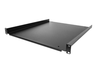 StarTech.com 1U Fixed Server Rack Mount Shelf,  20in Deep Steel Universal Cantilever Tray for 19" AV/Data/Network Equipment Rack with Cage Nuts & Screws,  55lbs Weight Capacity,  20" Deep - 1U Network Rack Shelf - rack shelf - 1U