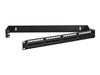 StarTech.com 1U Hinged Wall Mount Patch Panel Bracket - 4 inch Deep - 19" Patch Panel Swing Rack for Shallow Network Equipment- 17lbs (WALLMOUNTH1) - wall mount bracket - 1U - 19"